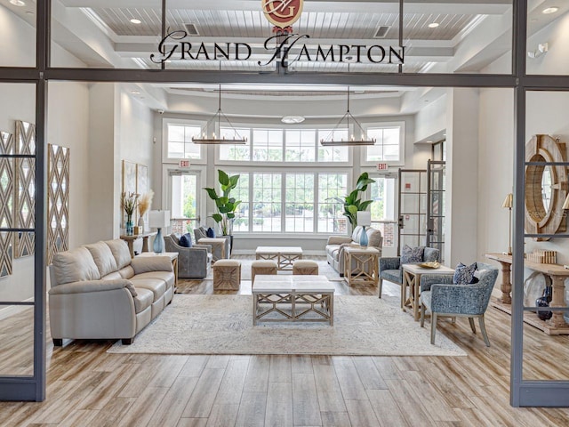 view of community lobby