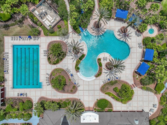 bird's eye view