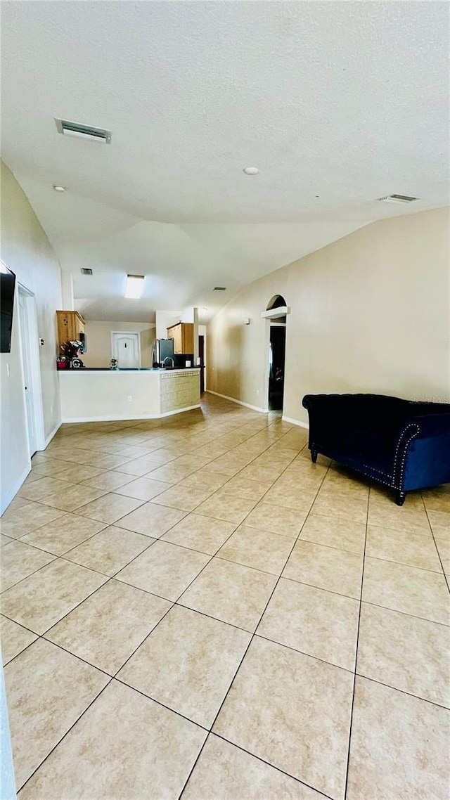 interior space featuring visible vents