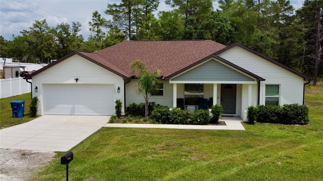 13486 English Sparrow Rd, Weeki Wachee, FL 34614 - single story home featuring a garage, concrete driveway, and stucco siding
