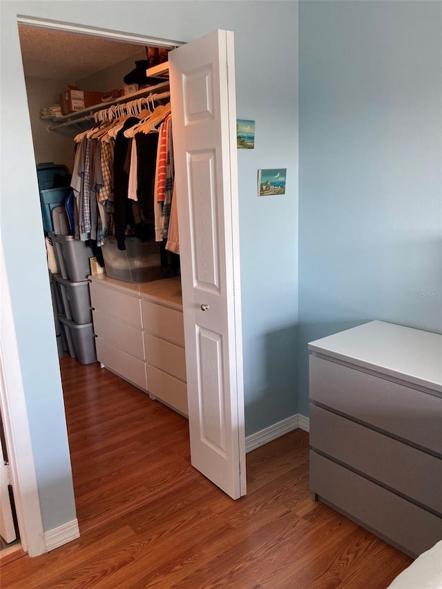 view of closet