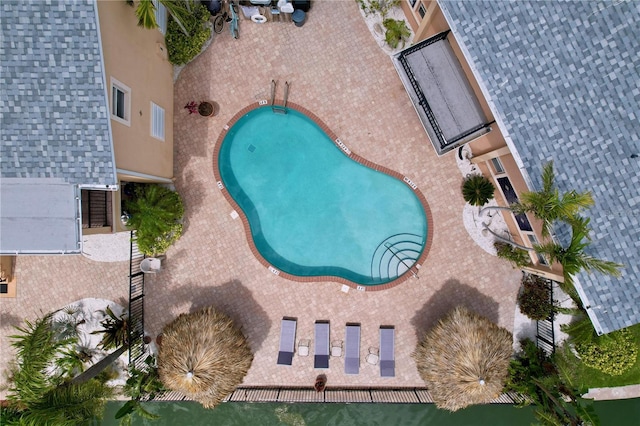 aerial view