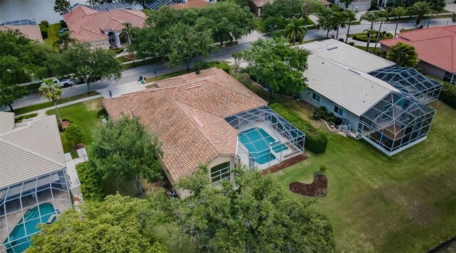 2042 Diamond Ct, Oldsmar, FL 34677 - birds eye view of property with a residential view