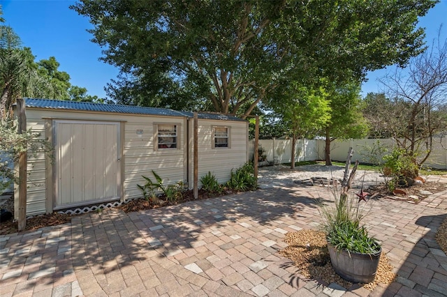 2903 W Paxton Ave, Tampa, FL 33611 - view of shed featuring a fenced backyard