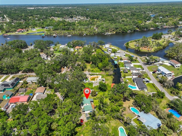 10824 Palmetto St, Riverview, FL 33569 - aerial perspective of suburban area featuring a nearby body of water