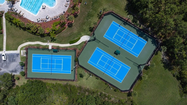 20606 Whitewood Way, Tampa, FL 33647 - aerial view of a pool