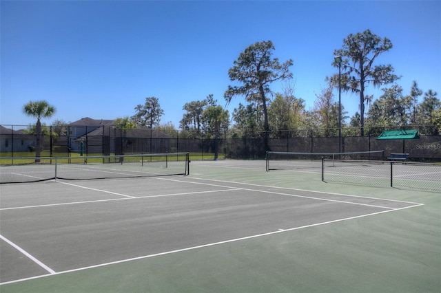 20606 Whitewood Way, Tampa, FL 33647 - view of tennis court featuring community basketball court