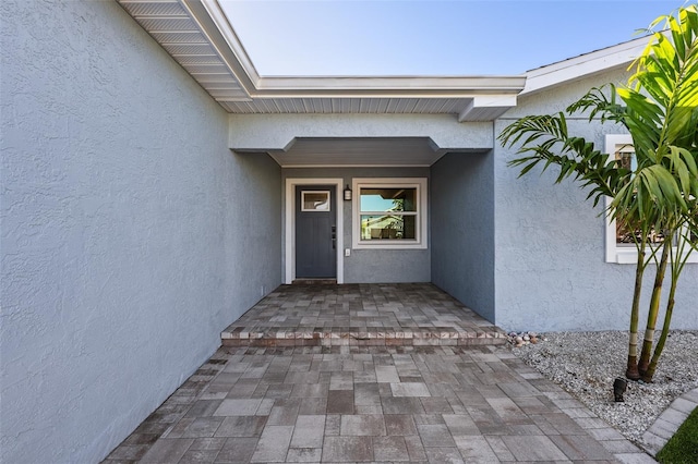 17730 Long Point Dr, Redington Shores, FL 33708 - entrance to property with stucco siding