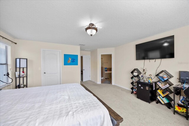 1227 Ballard Green Pl, Brandon, FL 33511 - carpeted bedroom featuring baseboards and a textured ceiling