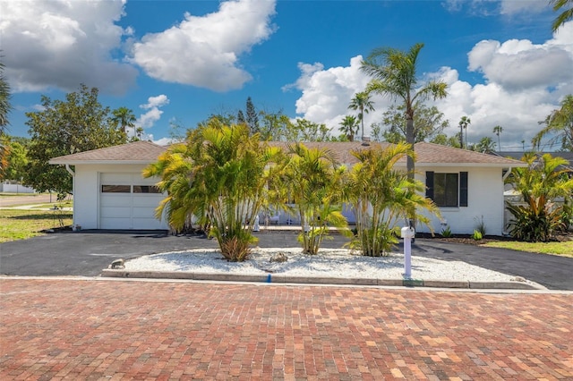 225 Cevera Dr, Dunedin, FL 34698 - view of front facade with an attached garage and driveway