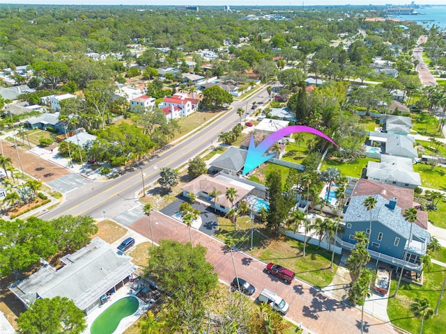 225 Cevera Dr, Dunedin, FL 34698 - aerial view with a residential view