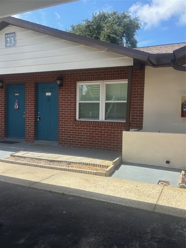 24862 US Highway 19 N Unit 2303, Clearwater, FL 33763 - view of exterior entry with brick siding