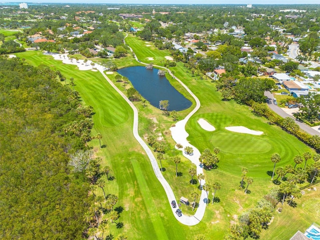 2613 59th St S, Gulfport, FL 33707 - aerial view of residential area with a large body of water and a local golf course