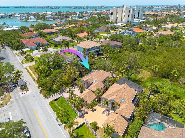 2613 59th St S, Gulfport, FL 33707 - drone / aerial view of a nearby body of water