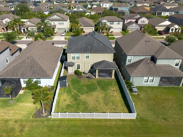 birds eye view of property featuring a residential view