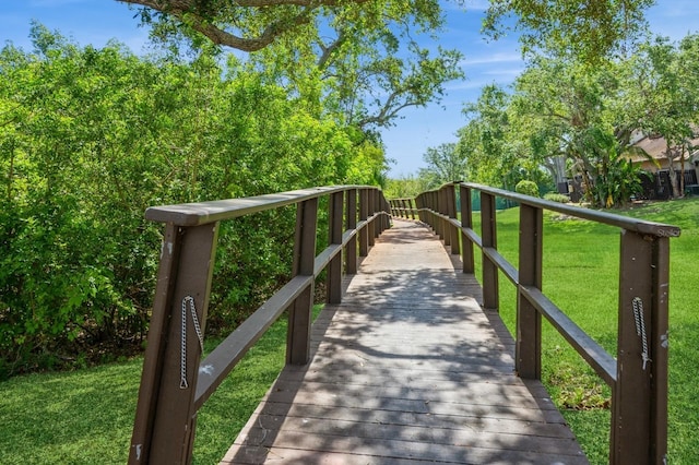 1821 Bough Ave Unit 4, Clearwater, FL 33760 - surrounding community featuring a lawn