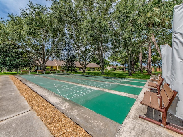 2555 Royal Pines Cir Unit A, Clearwater, FL 33763 - view of home's community featuring shuffleboard