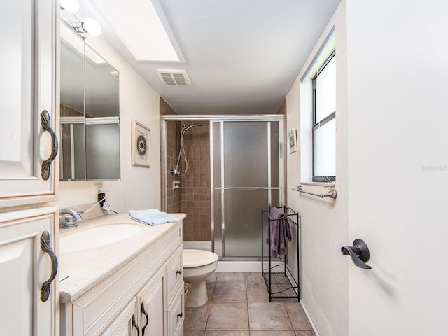 2555 Royal Pines Cir Unit A, Clearwater, FL 33763 - full bath with vanity, a stall shower, and tile patterned floors