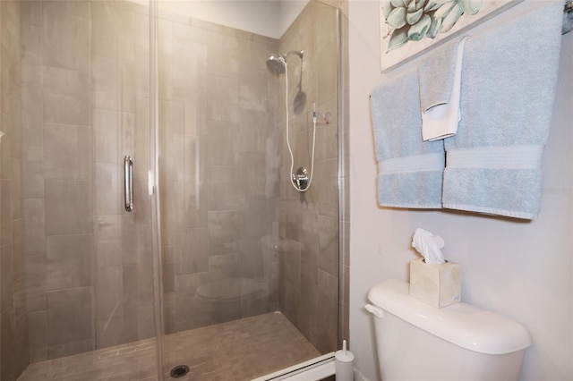 946 Highland Ave Unit 47, Dunedin, FL 34698 - bathroom with toilet and a stall shower