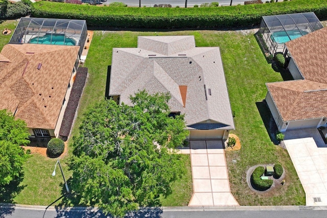 drone / aerial view