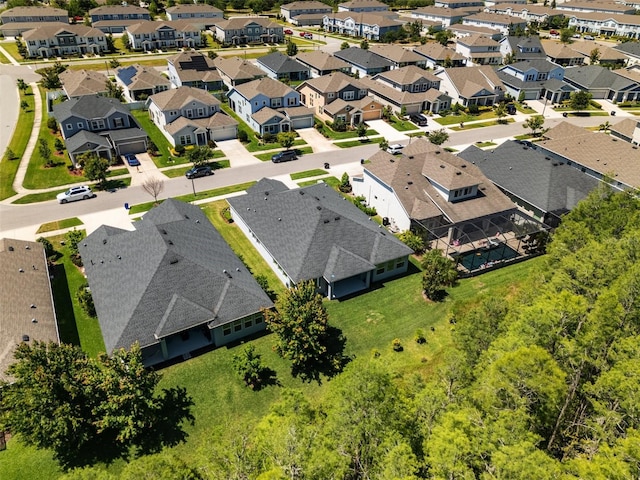 15329 Renaissance Ave, Odessa, FL 33556 - aerial view with a residential view