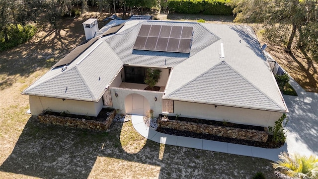 bird's eye view