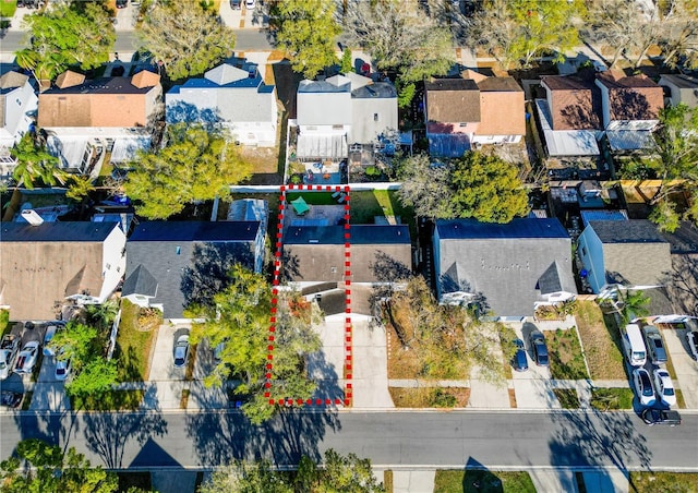 16819 Stanza Ct, Tampa, FL 33624 - drone / aerial view with a residential view