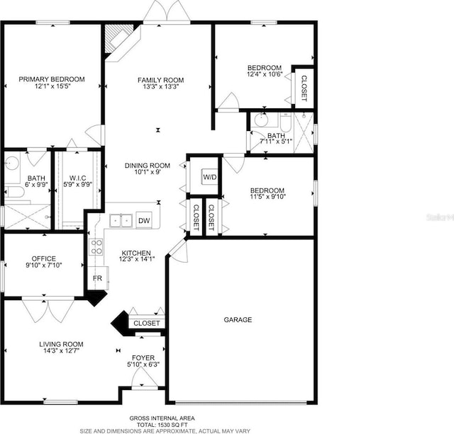 11535 Wellman Dr, Riverview, FL 33578 - plan