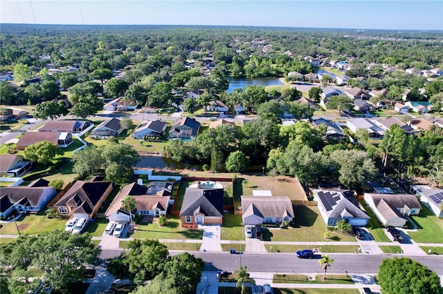 11535 Wellman Dr, Riverview, FL 33578 - aerial view with a residential view and a water view