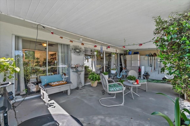 view of patio
