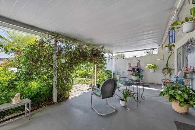 view of patio