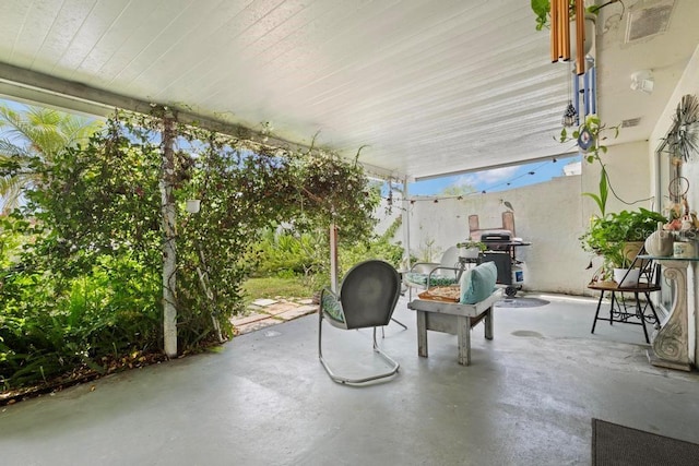 1655 S Highland Ave Unit C155, Largo, FL 33756 - view of patio / terrace with area for grilling