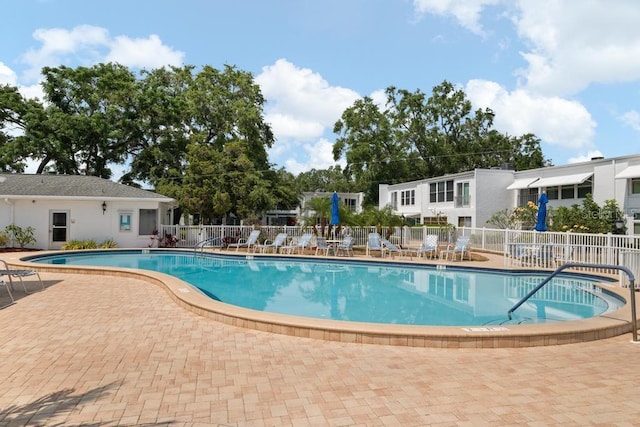 1655 S Highland Ave Unit C155, Largo, FL 33756 - community pool featuring fence and a patio