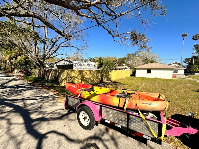 318 Banana St, Tarpon Springs, FL 34689 - exterior space featuring fence