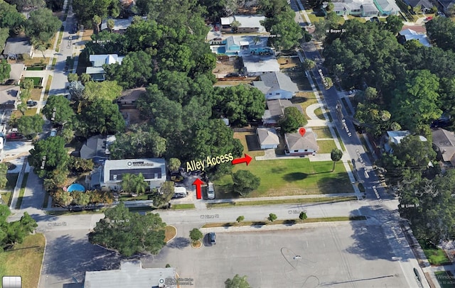 318 Banana St, Tarpon Springs, FL 34689 - aerial view featuring a residential view