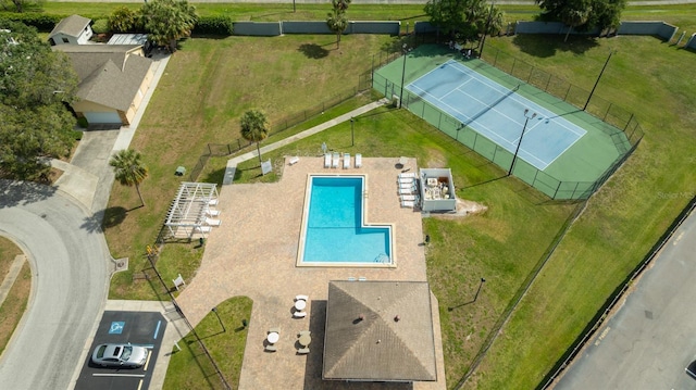 4520 Wescott Ln, Tampa, FL 33624 - bird's eye view