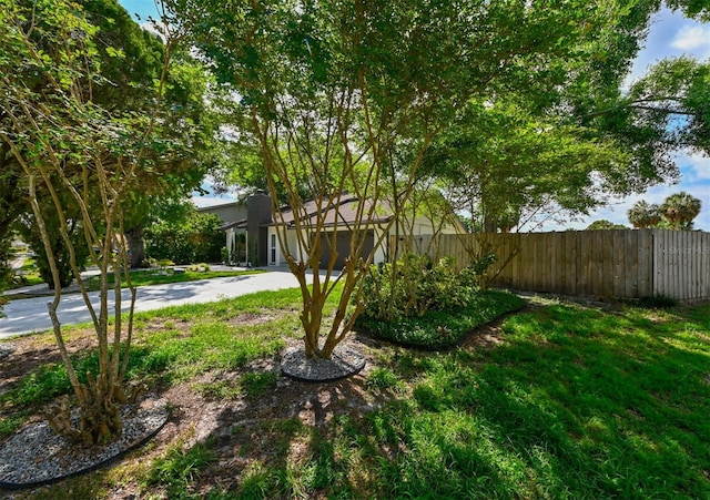 4520 Wescott Ln, Tampa, FL 33624 - view of yard featuring fence