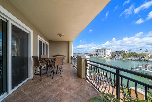 202 Windward Psge Unit 304, Clearwater Beach, FL 33767 - balcony with a water view