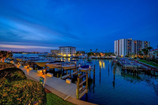 202 Windward Psge Unit 304, Clearwater Beach, FL 33767 - dock area featuring a water view and view of marina
