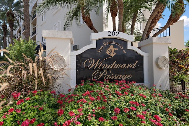 202 Windward Psge Unit 304, Clearwater Beach, FL 33767 - view of community sign