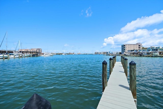 202 Windward Psge Unit 304, Clearwater Beach, FL 33767 - dock with a water view