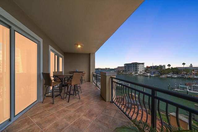 202 Windward Psge Unit 304, Clearwater Beach, FL 33767 - balcony featuring a water view