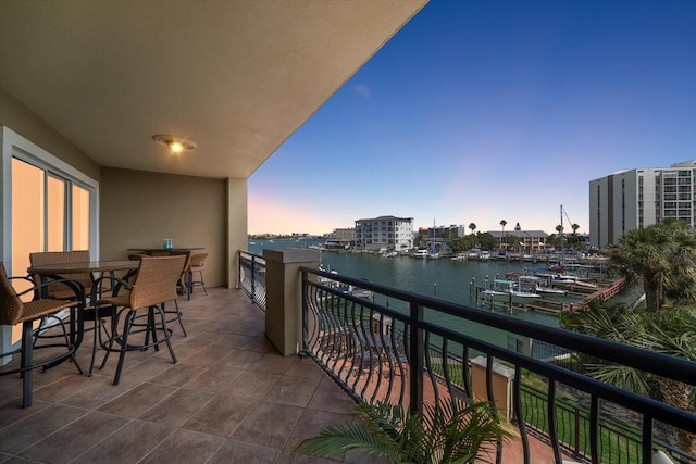 202 Windward Psge Unit 304, Clearwater Beach, FL 33767 - balcony featuring a water view