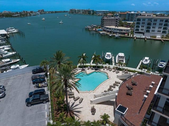 202 Windward Psge Unit 304, Clearwater Beach, FL 33767 - aerial view of a large body of water