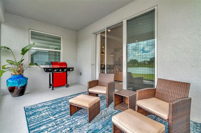 3504 Golden Wheat Ln, Plant City, FL 33565 - view of patio with area for grilling