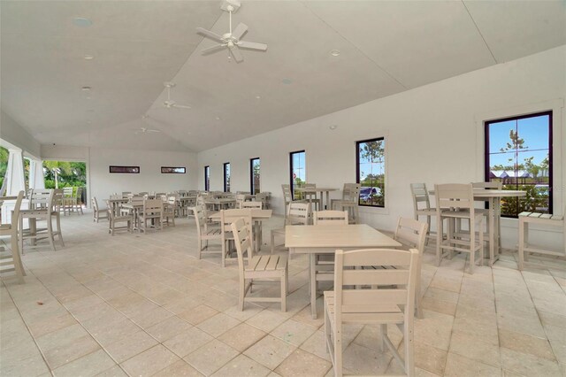 3504 Golden Wheat Ln, Plant City, FL 33565 - view of patio / terrace with outdoor dining area and a ceiling fan