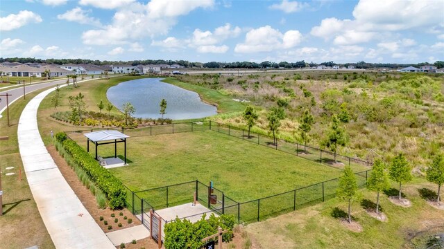 3504 Golden Wheat Ln, Plant City, FL 33565 - drone / aerial view of a nearby body of water