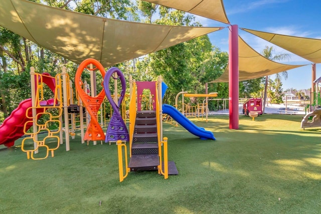 view of communal playground