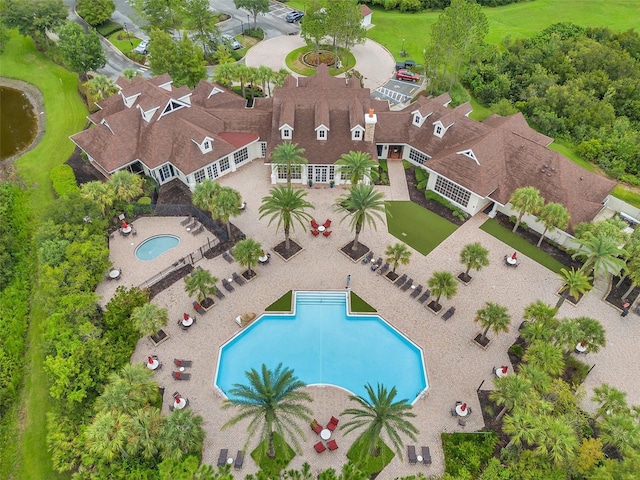 aerial view