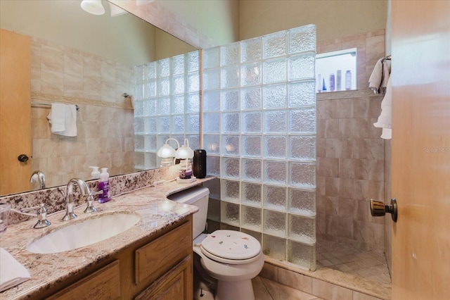 11209 Pocket Brook Dr, Tampa, FL 33635 - bathroom with toilet, walk in shower, and vanity